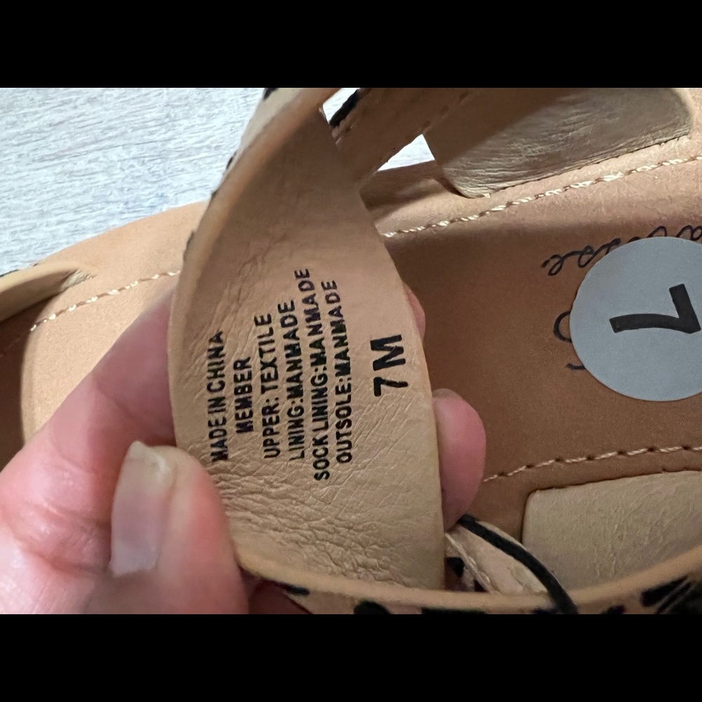 Sandals leopard - Picture 6 of 7